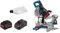 Bosch Professional BITURBO GCM 18V-216 - Ingletadora telescópica a batería (18V, disco Ø 216 mm, láser, 2 baterías x 5,5 Ah ProCORE18V, en caja)