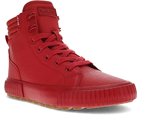 Levi's Women's Olivia Sneaker, Red, 6 UK