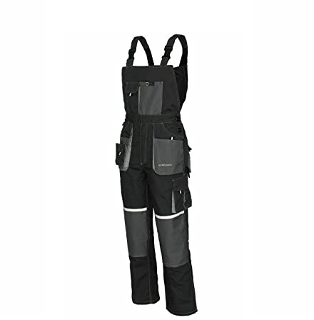 Agritrade AK Euro Classic/Bib and Brace Cargo Combat Style Heavy Duty Pants Knee Pad Pocket Trousers Work Wear Dungarees (44-46 Inch (62))