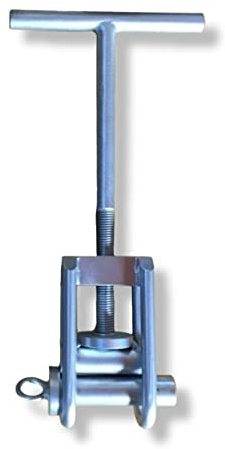METELIUM Étrangleur de tuyau manuel, polyéthylène PPE PVC de 0 à 32 mm. Pince à tube. Tuyaux d'eau et de gaz, presse professionnelle, broyeur, presse hydraulique, clé à pincer, plomberie