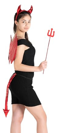 Ciao - Devil/Little Bat/Kitten Small Fancy Dress Set Kit