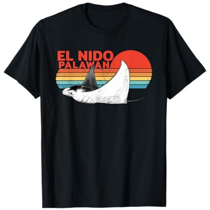 El Nido Philippinen Palawan Mantarochen T-Shirt
