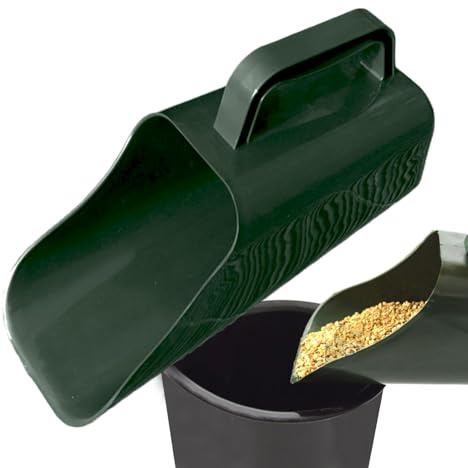 Secchio Scoop – Pala per pavimenti, pala ad alte prestazioni, raschietto per secchio da 5 galloni, strumento da costruzione, miscelazione efficiente e fusione, design ergonomico per la costruzione