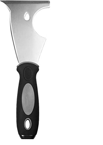 MUZIT Llana, Herramientas for enlucido, Llana for enlucido Espátula multifunción de Acero Inoxidable for Masilla Espesa Paleta for Limpieza Raspador Multiusos Llana de Acabado Pala