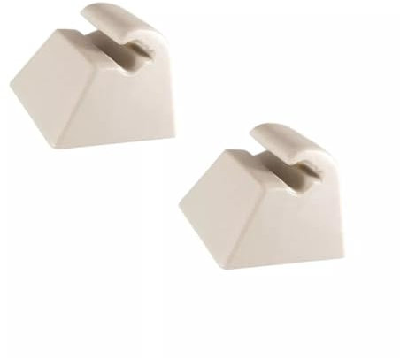 Easy Link 2 soportes para parasol, color beige, compatible con Opel Corsa B Vectra A Astra F Tigra Omega Senator Vivaro 1438336 90332334