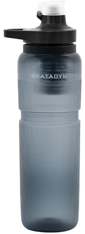 Katadyn BeFree AC-flaska, 0,9 l vattenfilter för utomhusbruk med drickflaska, ultralätt ihåliga fibrer och aktivt kol, camping, vandring, cykling, vandring, resor, BPA-fri