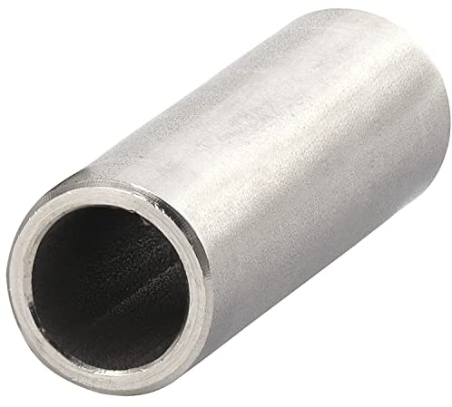 OPIOL QUALITY® Distanzhülsen M12 (Ø Innen: 12,5 mm; Ø Außen: 24 mm; Länge: 10 mm) aus Aluminium (2 Stück) Madenschrauben Abstandshülsen Distanzbuchsen Aluhülse Abstandsbuchsen