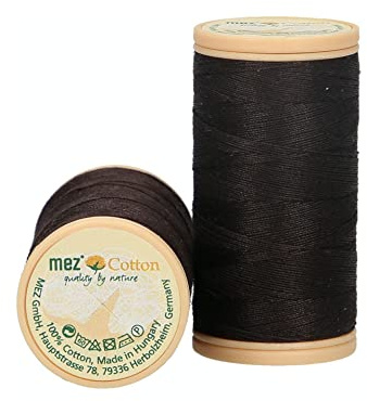 MEZ Cotton Stärke 50, 100m, 4661050-09112, Farbe:9112, Nähgarne