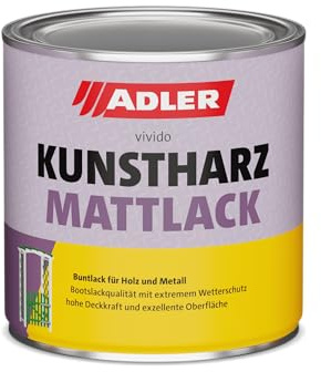 ADLER Kunstharz Mattlack RAL8011 Nussbraun innen, außen 375 ml
