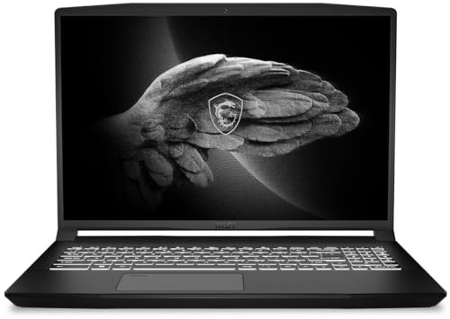 MSI Creator M16 16 16x10 120Hz QHD+ Content Creation Laptop Intel Core i7-11800H RTX3050TI 16GB 512GB NVMe SSD Win10 PRO