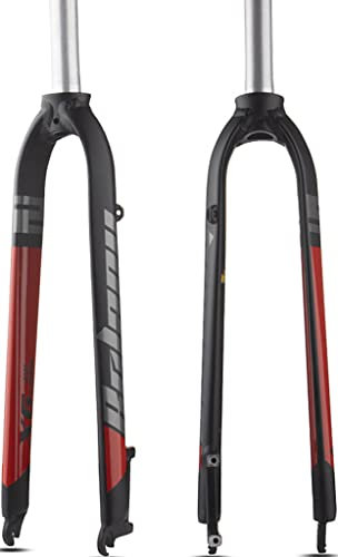 Lega di Alluminio Forcella per Bicicletta MTB 1-1/8 26 27.5 29 Pollici Universale Rigida MTB Forcella Anteriore Freno A Disco Rigido MTB Forcella Accessori Biciclette
