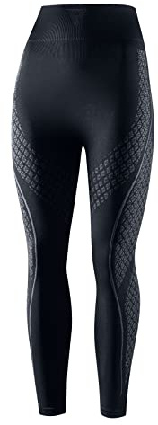 REBELHORN Therm II Lady Pantaloni Funzionali da Moto da Donna Abbigliamento Termoattivo Ultraleggera e Morbida per Le giornate Fredde