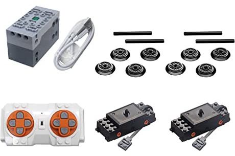 Technik Power Functions Set Fernbedienung Batteriebox Zug Motor, Ersatzteile für Technik Zug, Klemmbausteine
