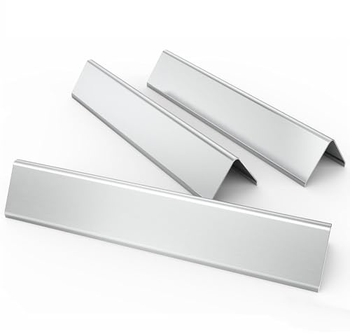 7635 Flavorizer Bars in Acciaio Inox per Weber Spirit I & II 200 Series, Spirit I E210/220 & II E210/S210, Piastra di Calore da 38,9 cm, Pezzi di Ricambio per Barbecue Weber Spirit