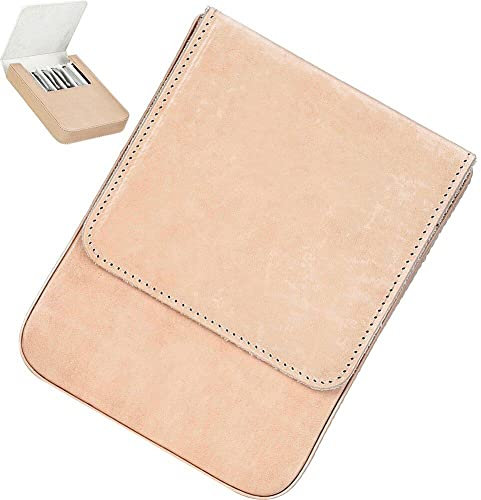 Danlai Étui À Stylo Plume en Cuir À Stylo Roller Porte-Crayon pour 6 Stylos Organisateur Parfait Fournitures Scolaires De Bureau