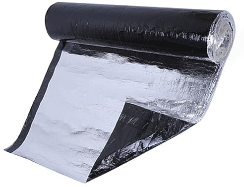 Tela Asfaltica Autoadhesiva, Cintas De Butilo Impermeable, Cinta De para Reparación Autoadhesiva Bituminosa, para Caravanas, Techo, Ventana, Ruptura De Tuberías, Goteras, Grietas (Size : 0.5x5m)