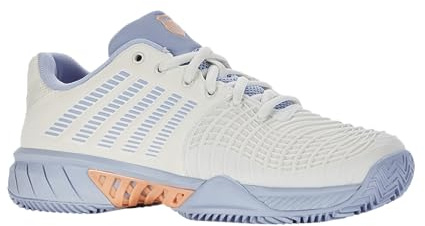 K-Swiss Performance Express Light 3 HB, Scarpe da Tennis Donna, Star White/Heather/Peach Fuzz, 39.5 EU