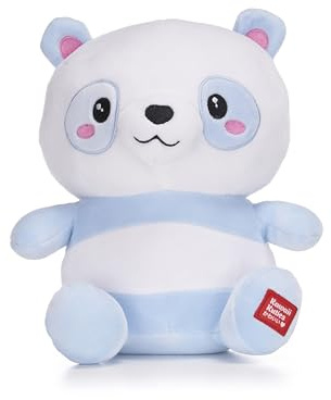 UKToyworld Kawaii Kuties Emiko der Panda, weiches Plüschtier, 24 cm, Blau