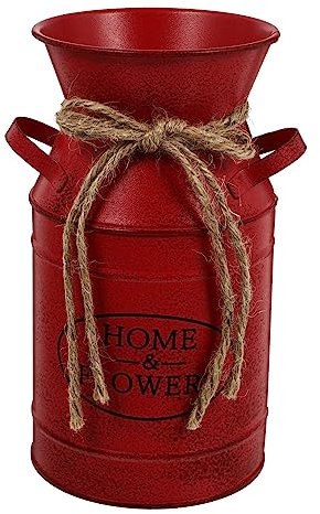 FUNOMOCYA Seau De Jardin Tonneau à Fleurs Accessoire Photo pour Maison Panier à Plantes Décoration Jardin Rétro