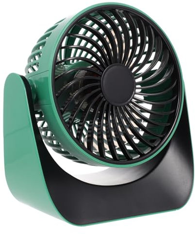 Housoutil 1 Jeu Ventilateur De Bureau Détenu Maison Petit Alternatif Portable Ventilateur Sur Pied Portable Ordinateur De Bureau Petit Climatiseur Mini Conditionneur Plastique Green
