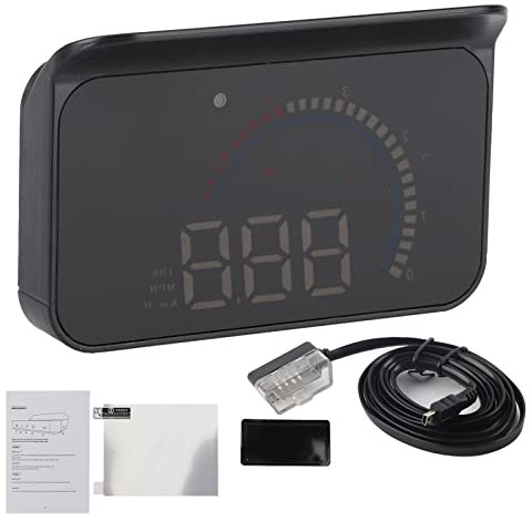 TKSE Head Up Projector, Universal Head -Up Display HUD Projector Monitor OBD2 Funktion Portable Instrument