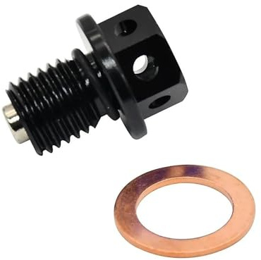 NMJLQW Sujetadores Clips Tornillos Tuercas Pernos Piezas Juego De Tornillos Pernos Drenaje De Aceite Magnético para K&awasaki Dirt Bike KLX150S KLX125 KLX110 Versys 1000 650 para Zephyr 750(Type A)