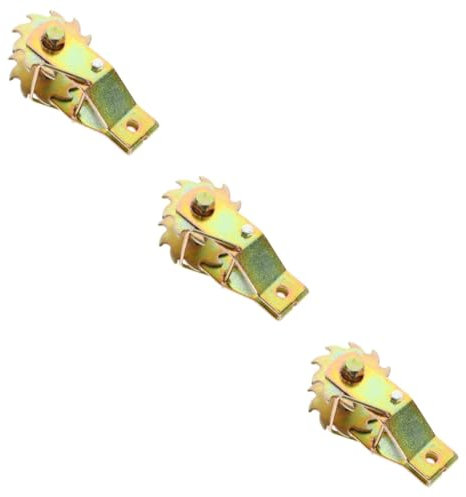 Alipis 3 Pezzi Tendifilo acciaio tenditore di corda tenditore pesante tenditore del cavo recinzione tenditore in filo metallico tenditori per recinzioni serraggio della corda