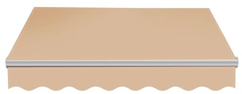 Telo Tenda da Sole, Retractable Patio Awning Replacement for Balconi, Giardini, Piscine, Finestre, Piazze, Negozi e Bar, Solo Tessuto
