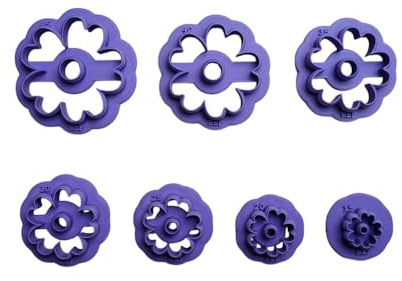 Emporte-pièce pour Pâte Polymère, Fleur Outil de Création DIY