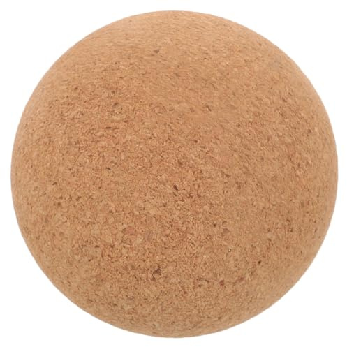 CORHAD Kork-massageball Für Yoga Rücken Nacken Und Natürlicher Korkrollerball Wiederverwendbar Lindert Muskelermüdung Kugelförmiges Design Für Entspannung Leicht Und Tragbar Für Überall