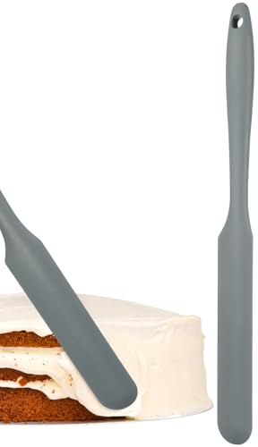 Generic Spatola in Silicone per Dolci da Forno Resistente al Calore Alta Flessibilità senza Sbavature, per Cucina e Picnic