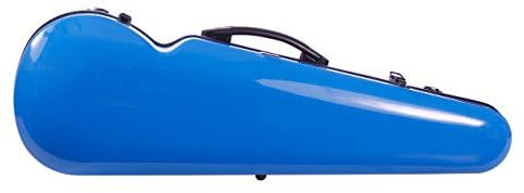 Geigenkoffer Fiberglass Vision 4/4 blau M-Case + Musiktasche