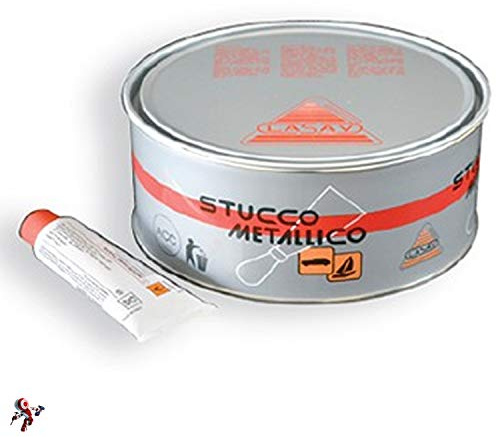 LASAV Mastic métallique Te X CARROSSERIE 750 ML Feuille souple
