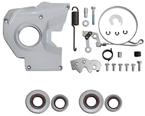 AUMEL 1119 021 1102 Kit de réparation d'écrou de barre de bande de recouvrement de frein de chaîne pour Stihl 038 038 AV MAGNUM MS380.