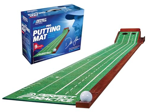 Practice - Alfombrilla para Putts– Alfombrilla Oficial de Dustin Johnson, Estándar, Estándar