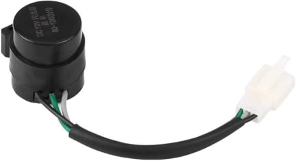 3 Pins Runde Blinker Blinkrelais Blinker, für GY6 Motorräder Roller Moped ATV für Roller led blinkgeber Blinker Relais blinkerrelais 3 polig Shadow Blinker Relais led blinkerrelais 3 pol
