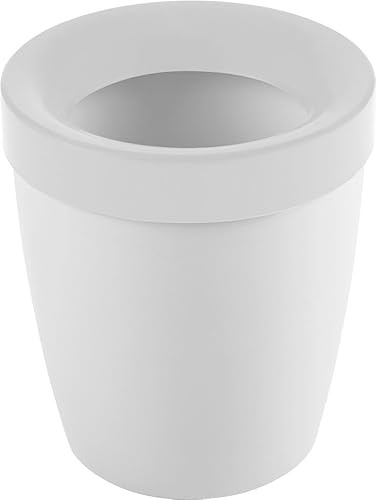 Sunware Tiglo Tischabfalleimer 1,5 L weiß 14 x 14 x 22 cm Tischabfalleimer
