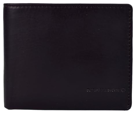 Strellson Leder Geldbörse Brick Lane Myles Darkbrown