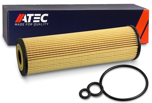 ATEC Germany 1x Ölfilter Filter für Ölwechsel | Kompatibel mit: MERCEDES-BENZ C-CLASS, C-CLASS, C-CLASS Coupe, C-CLASS Coupe, C-CLASS T-Model, C-CLASS T-Model, CLC-CLASS