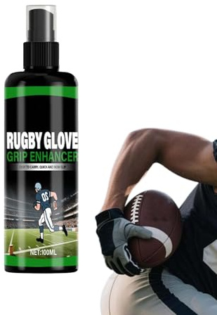 Nexusectar Spray antidérapant professionnel pour gants de football - 100 ml - Spray collant pour jeunes adultes - Entraînement de football - Préparation de jeux - Compétition en plein air
