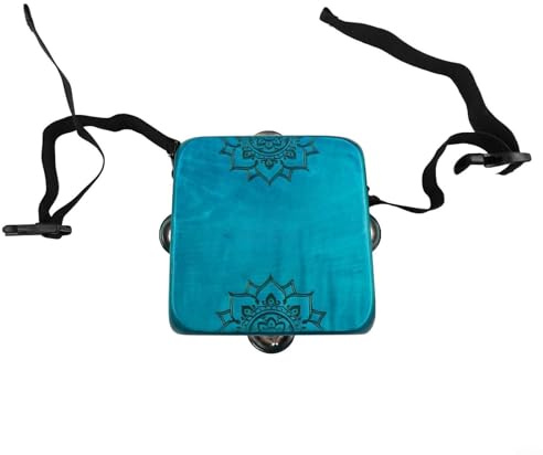 Travel Ready Cajon Drum für Musiker mit innovativem Sound und Design, perfekter Begleiter (blau)