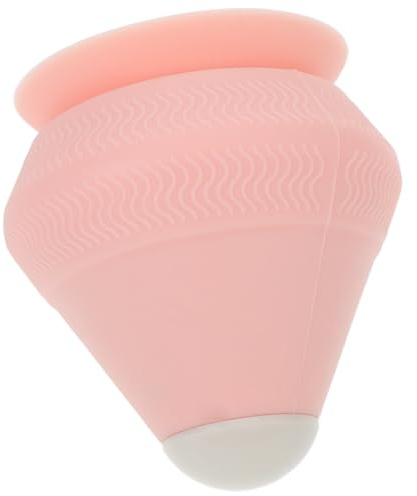 Elektrischer Massageball mit Saugfunktion für Nacken und Schultern, Rosa | Faszienentspannung, Mehrere Intensitätsstufen, Tragbares Design, PC Körper, für Zuhause und Büro