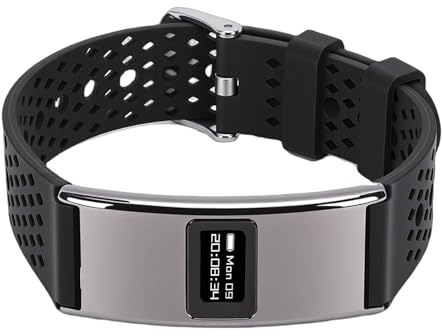 Sxhlseller Bracciale Intelligente, Rilevatore Ciclo Mestruale con Cardiofrequenzimetro, Contapassi, 5.3, Impermeabile IPX8, 10 modalità Sport, Compatibile con IOS, per Donna Uomo (BLACK)