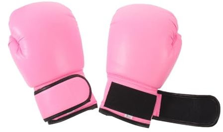 SOPOTUTU Barnboxningshandskar för Pojkar och Flickor Slitstark Pu-läder med Svampvaddering Kardborrestängning för Säker Passform Andningsbara Sparringshandskar för Kickboxning Muay Thai