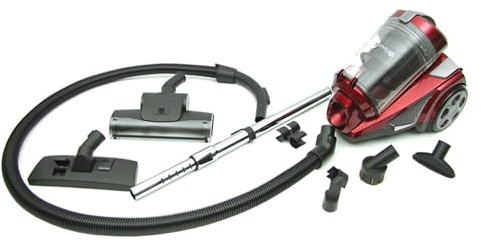Atrix AHC-RR Revo Red Canister Vacuum Bagless