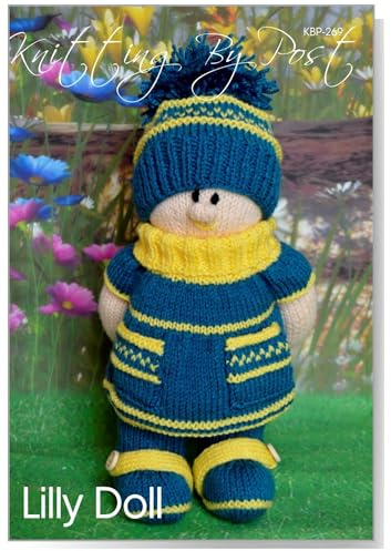 Knitting by Post Knitting Pattern Lilly Dolly from