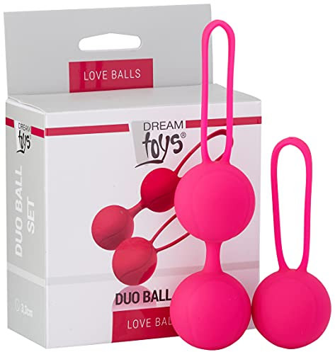Dream Toys Essentials Duo Ball Set Pink One Size