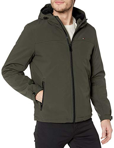 Tommy Hilfiger Men's Softshell Jacket With Sherpa Lining Jacket
