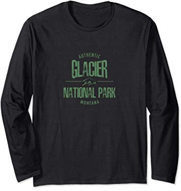 National Parks: Glacier National Park, Montana, Mountains Manche Longue