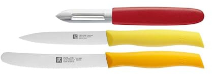 Zwilling Twin Grip Messerset, Edelstahl, 3-teilig